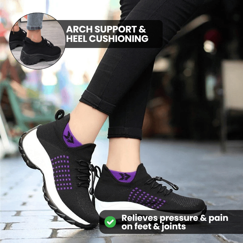 CapeRelief™ OrthoStretch Pro – Women’s Pain Relief Comfort Shoes (All-Day Comfort)