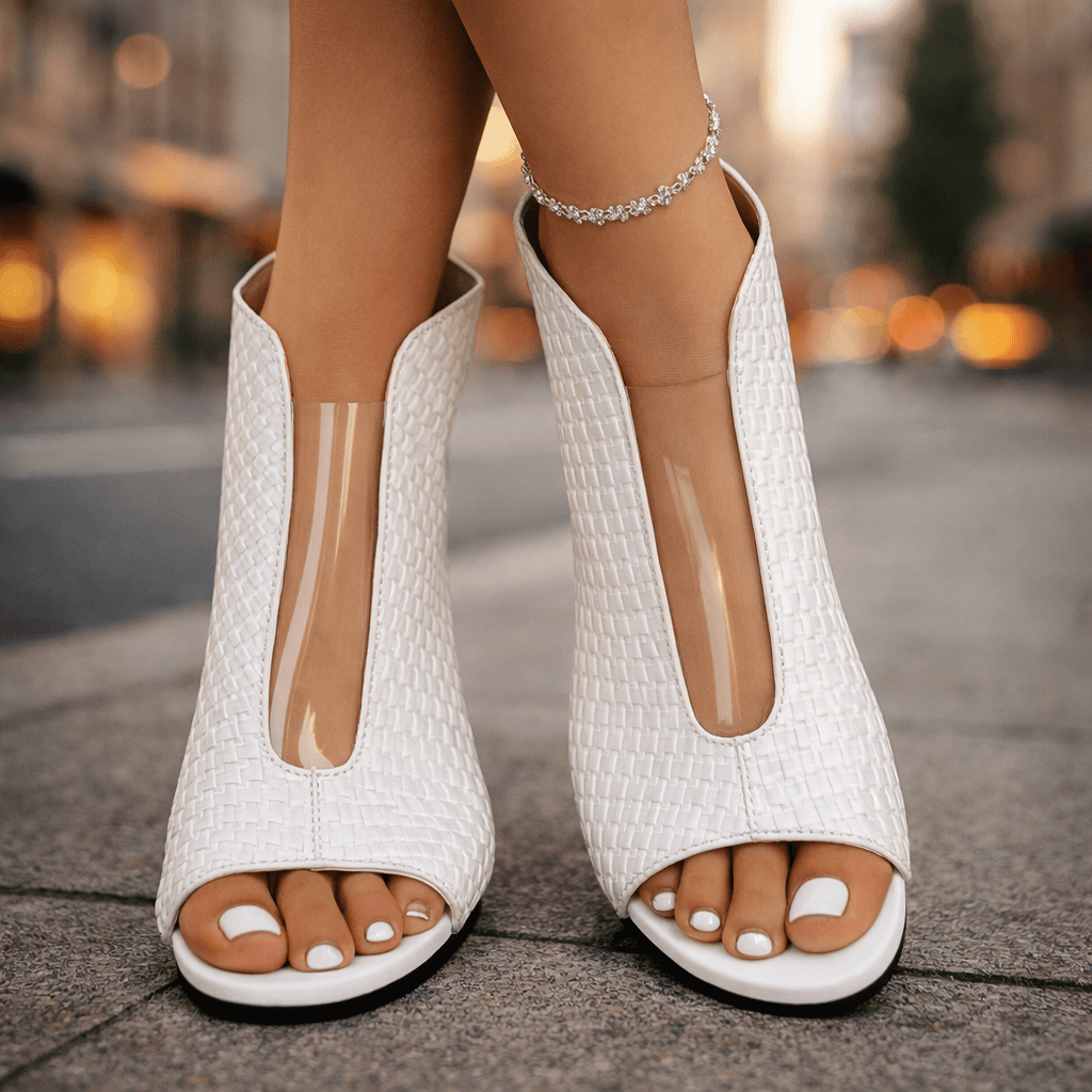 CapeRelief™ Charlize Leather Sculpt Heels