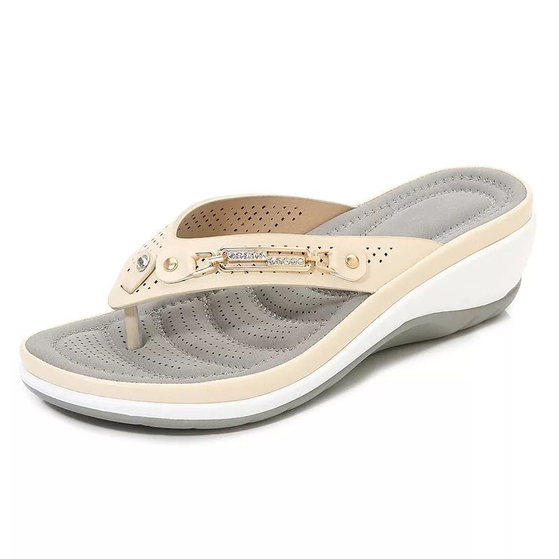 CapeRelief™ Orthopedic Arch Support Soft Cushion Leather Sandals — Walk Pain-Free in Total Comfort