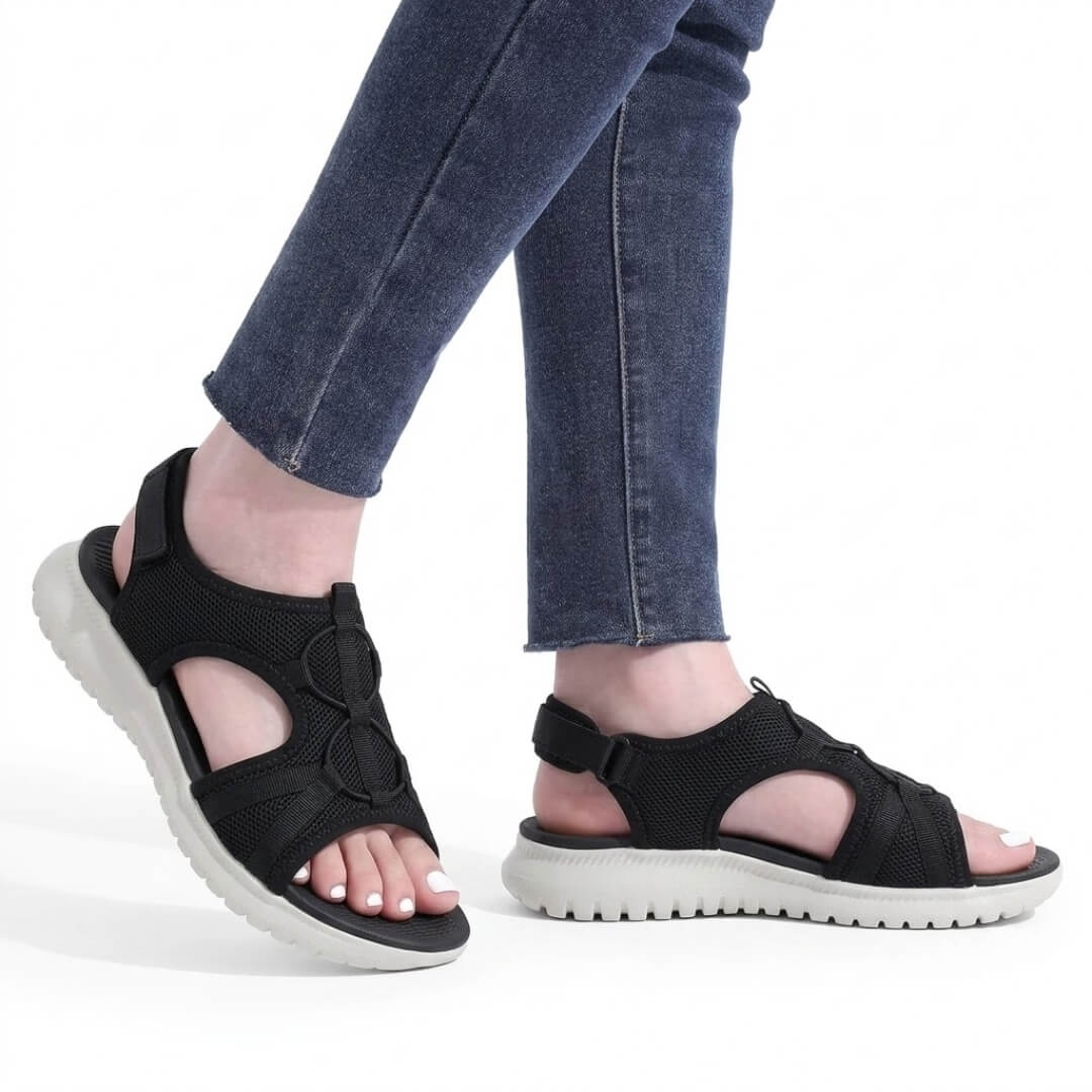 CapeRelief™ Aria Orthopedic Slide Sandals – Cushioned Support & Pain Relief (All-Day Comfort)