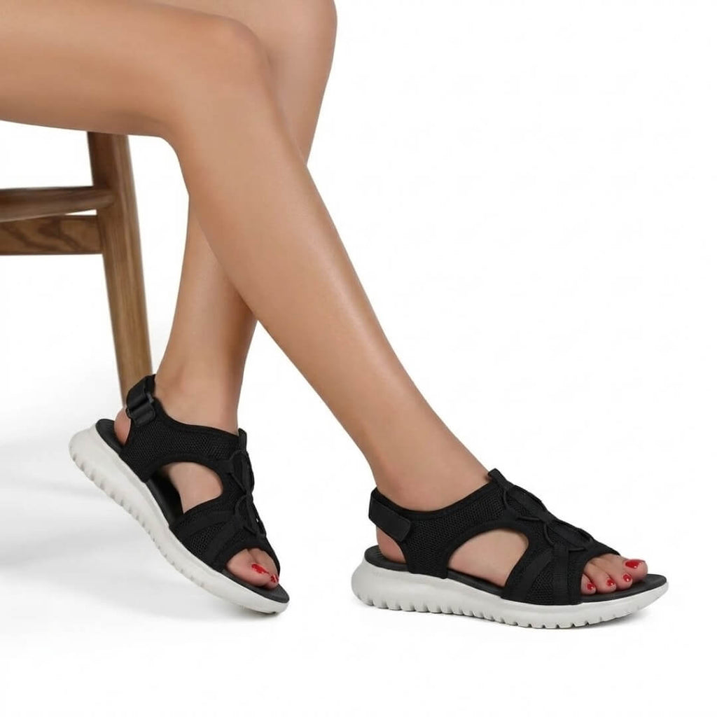 CapeRelief™ Aria Orthopedic Slide Sandals – Cushioned Support & Pain Relief (All-Day Comfort)