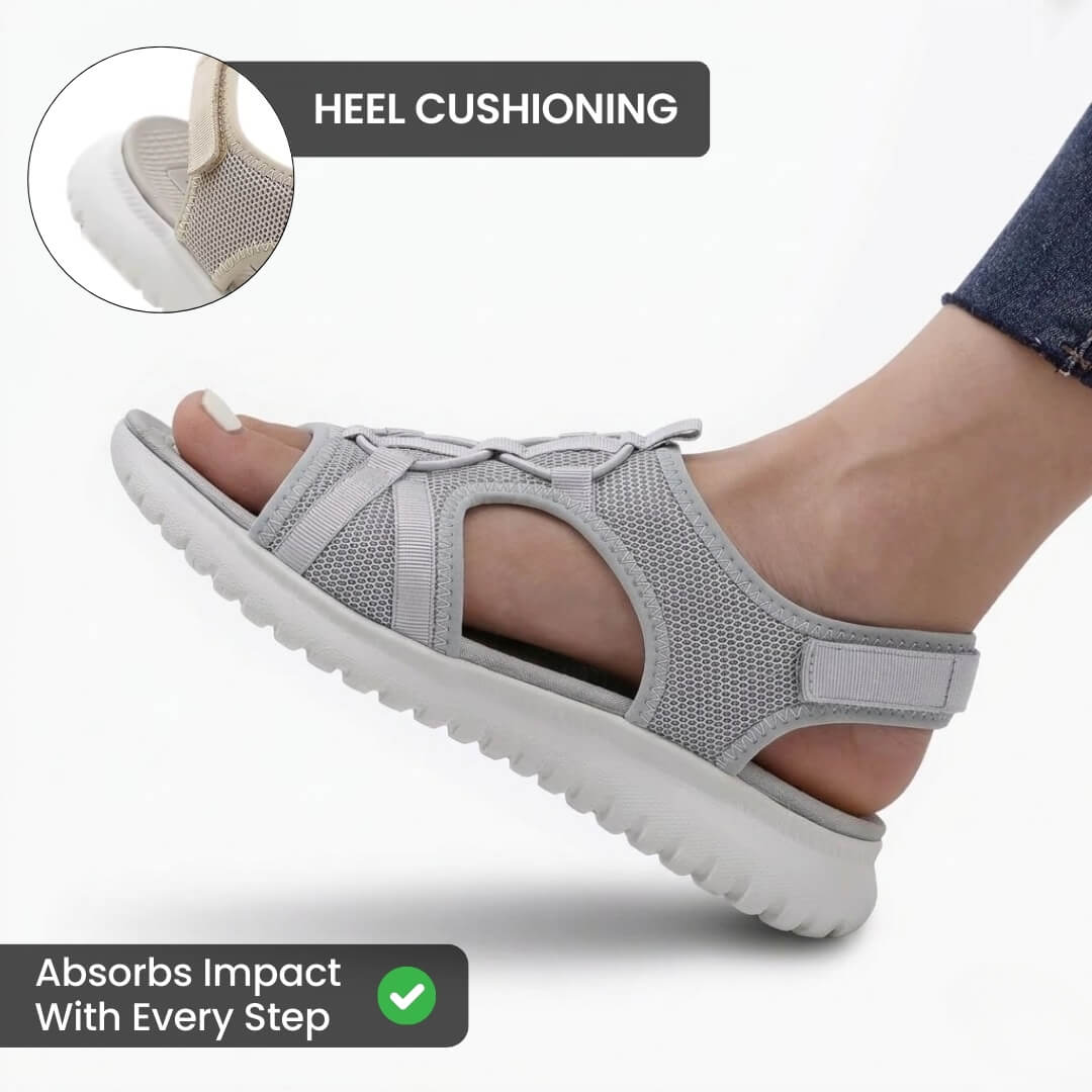 CapeRelief™ Aria Orthopedic Slide Sandals – Cushioned Support & Pain Relief (All-Day Comfort)