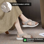 CapeRelief™ Aria Orthopedic Slide Sandals – Cushioned Support & Pain Relief (All-Day Comfort)