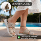 CapeRelief™ Aria Orthopedic Slide Sandals – Cushioned Support & Pain Relief (All-Day Comfort)
