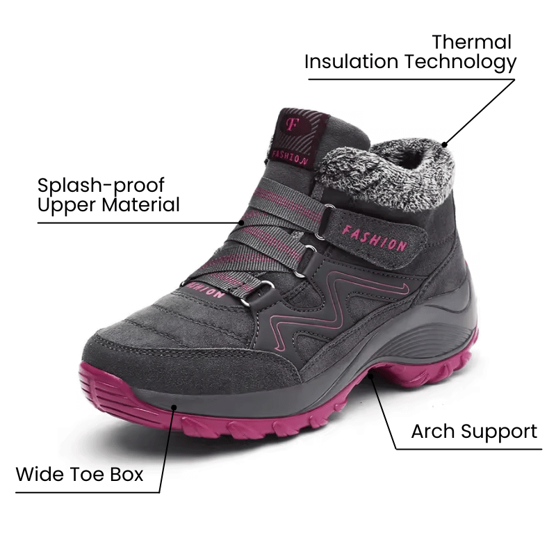 CapeRelief™ Winter Cushion Boots – Waterproof Comfort & Pain-Free Support