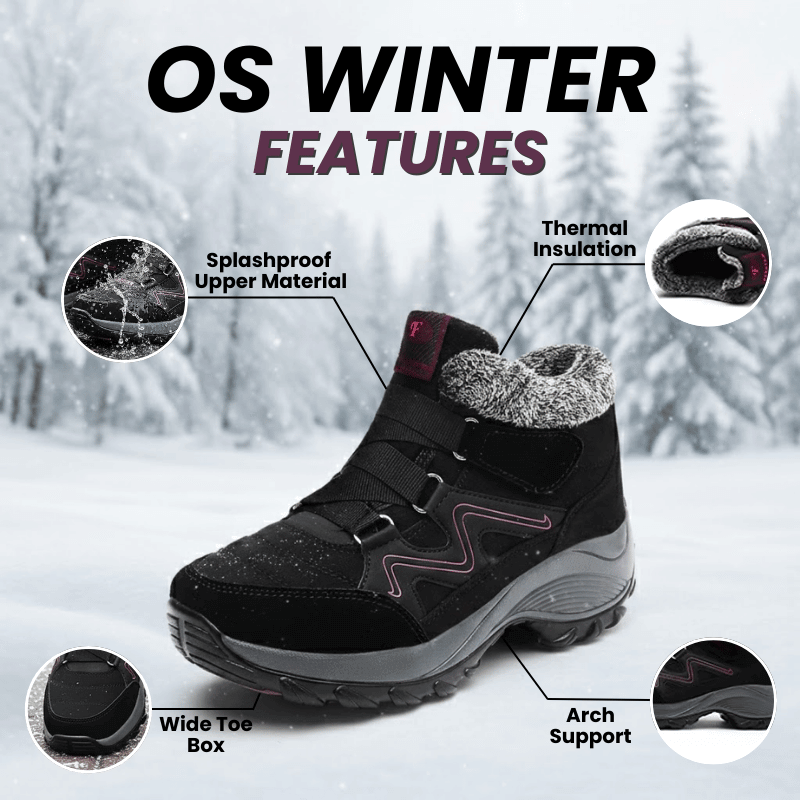 CapeRelief™ Winter Cushion Boots – Waterproof Comfort & Pain-Free Support