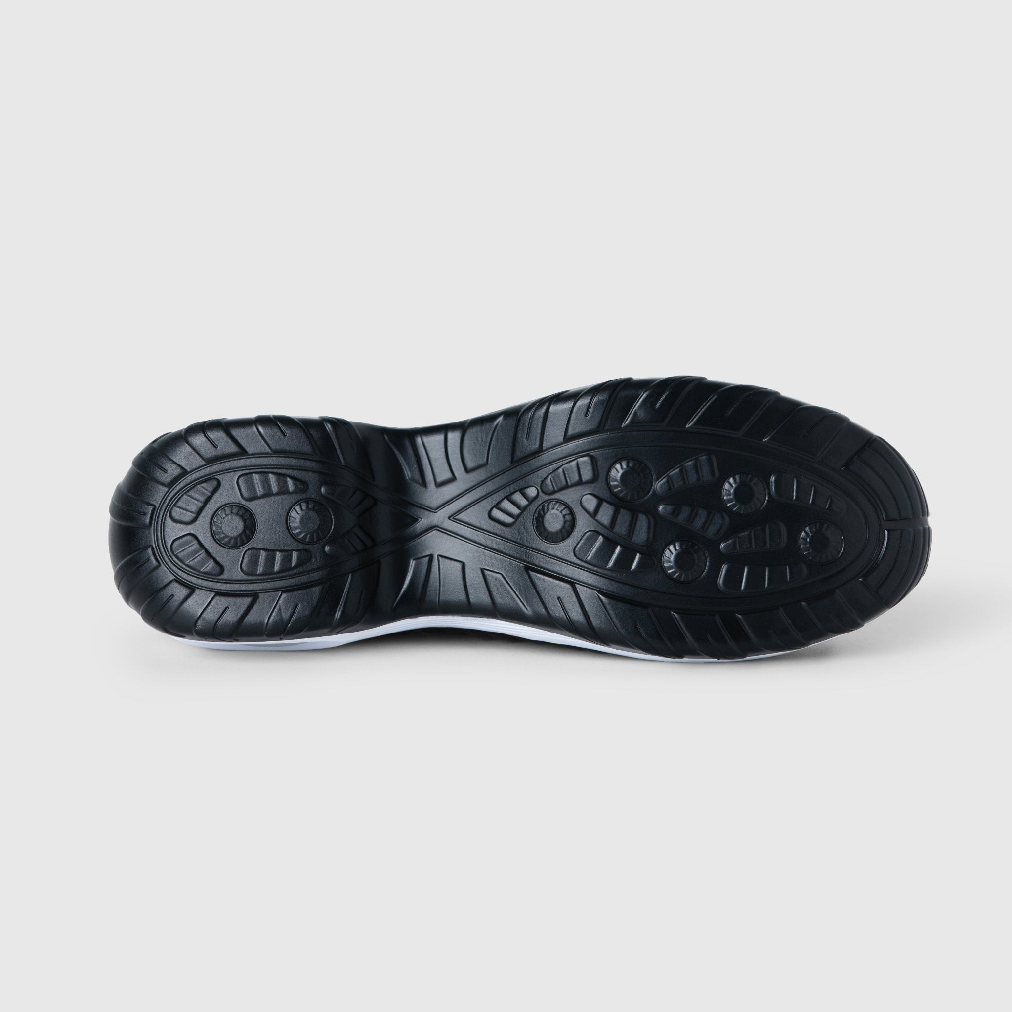 Breathable No-Tie Stretch Shoes - Black White