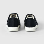 Chloe Stretch No-Tie Wide Shoes w/ Adjustable Closure - Black