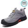 CapeRelief™  Ortho Safety Boots | Comfortable Composite Toe Shoes + FREE Insoles