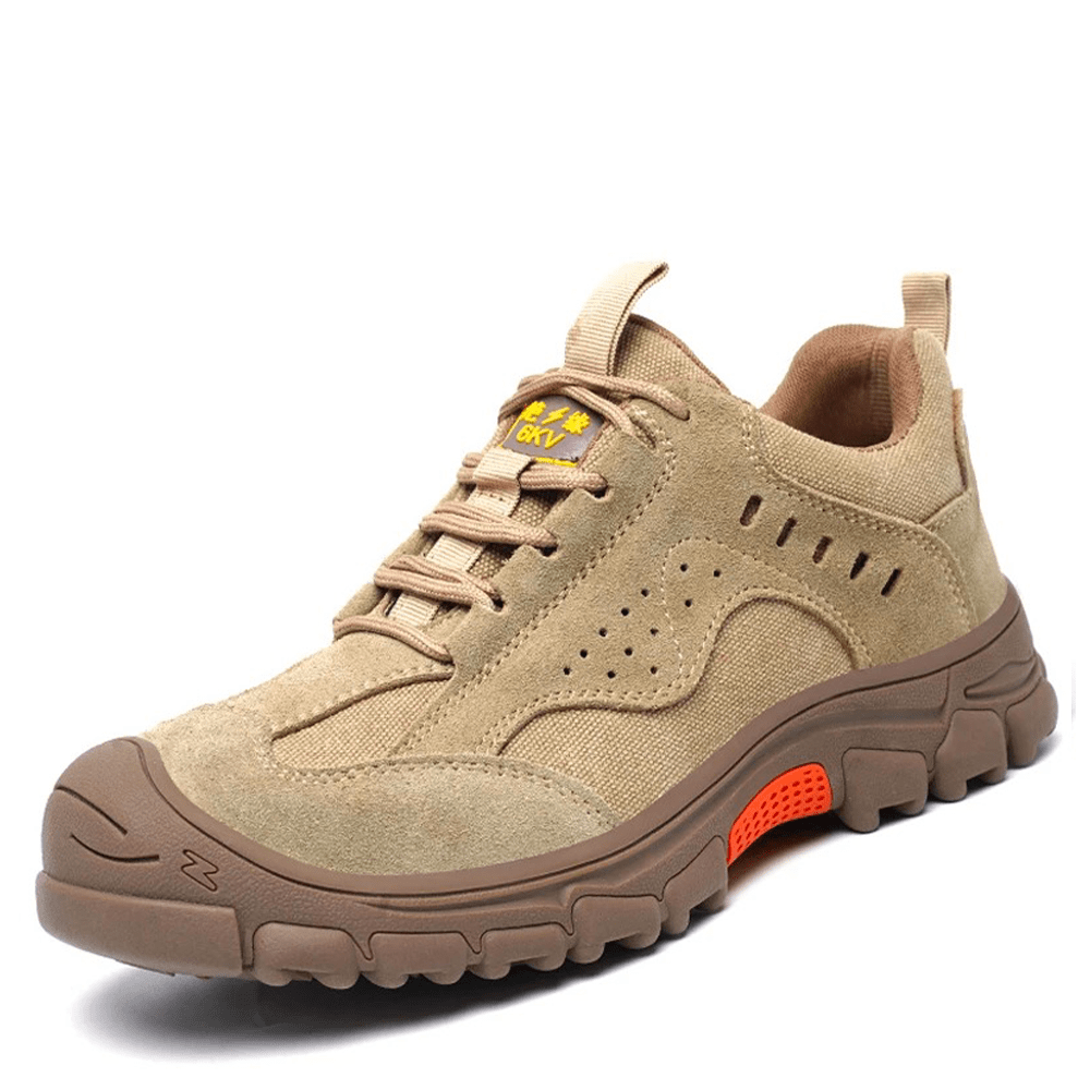 CapeRelief™  Ortho Safety Boots | Comfortable Composite Toe Shoes + FREE Insoles