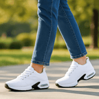 Ortho Cushion Go-Running Shoes - White