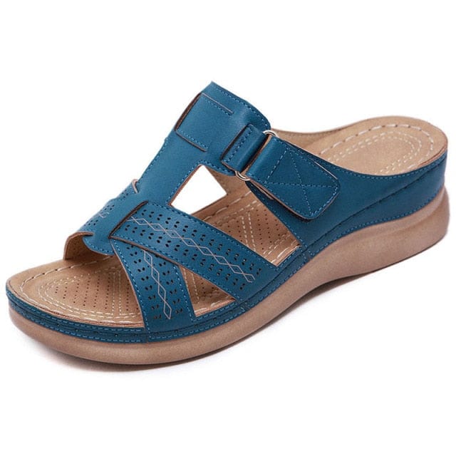 CapeRelief™ Aria Orthopedic Slide Sandals – Cushioned Support & Pain Relief (All-Day Comfort)