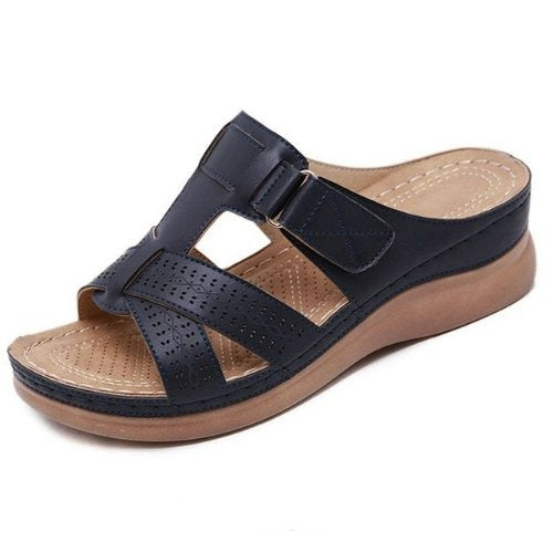 CapeRelief™ Aria Orthopedic Slide Sandals – Cushioned Support & Pain Relief (All-Day Comfort)