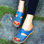 CapeRelief™ Aria Orthopedic Slide Sandals – Cushioned Support & Pain Relief (All-Day Comfort)