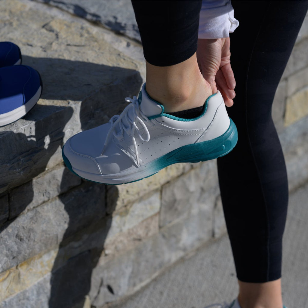 Stride Cushion Shoes - Turquoise